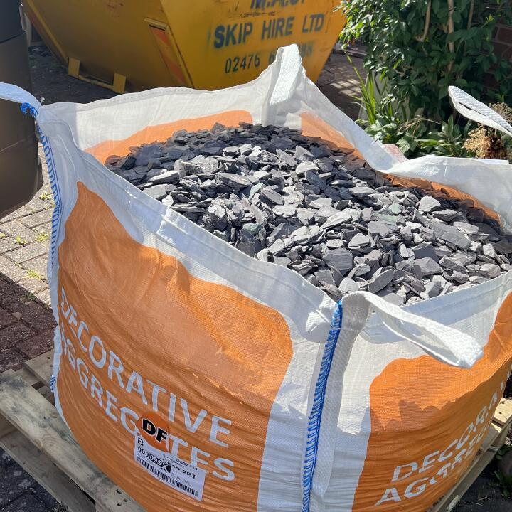 Decorative Aggregates 5 star review on 14th July 2023