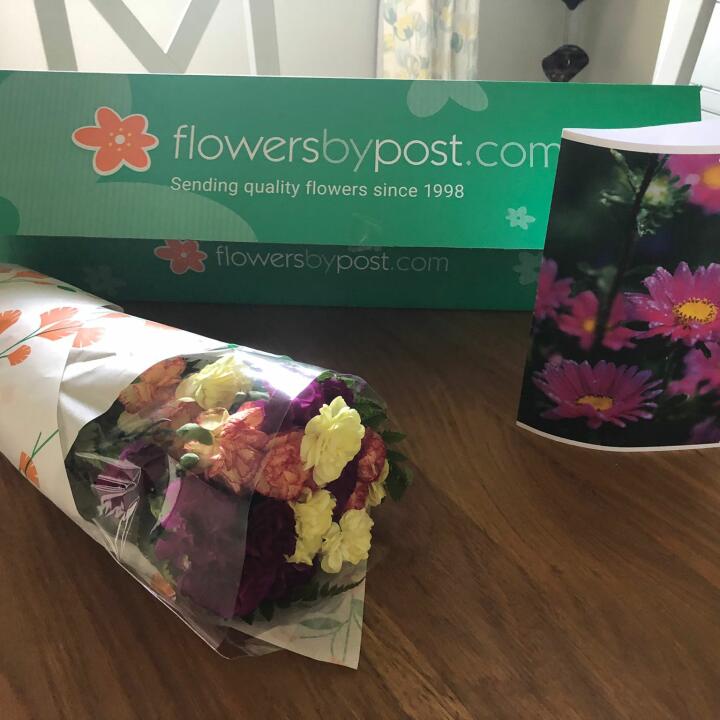 Flowers by Post 5 star review on 4th July 2022