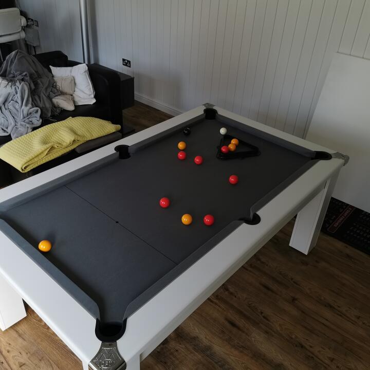 Pool Tables Online 5 star review on 23rd September 2021