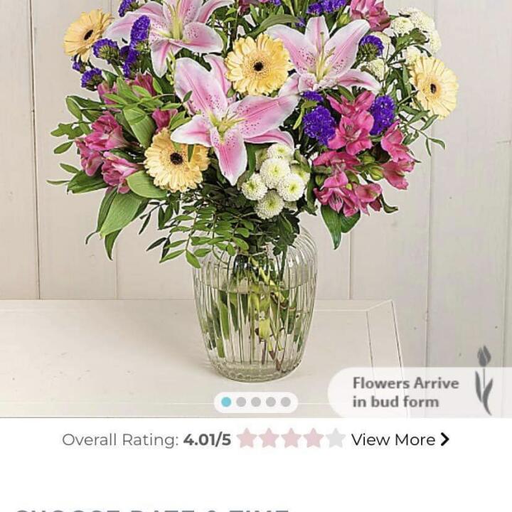 Serenata Flowers 1 star review on 27th March 2022