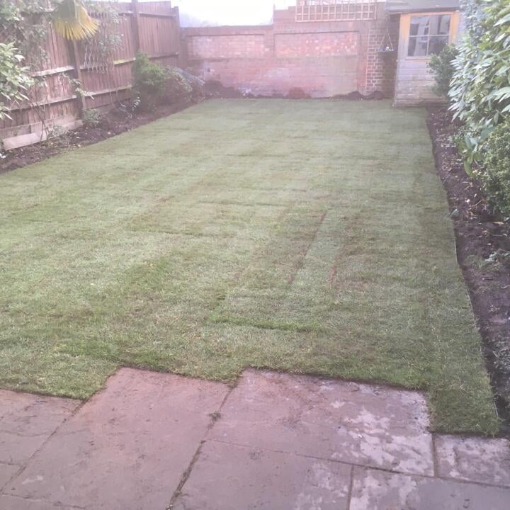 London Lawn Turf Company 4 star review on 6th November 2019