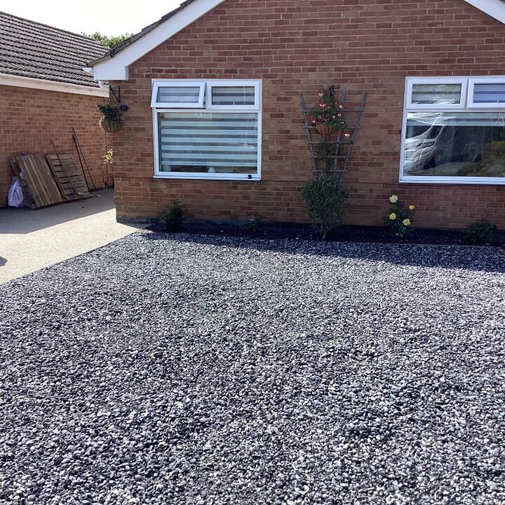Decorative Aggregates 5 star review on 2nd August 2023