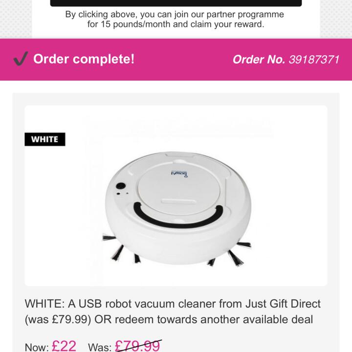 Wowcher 5 star review on 5th September 2021