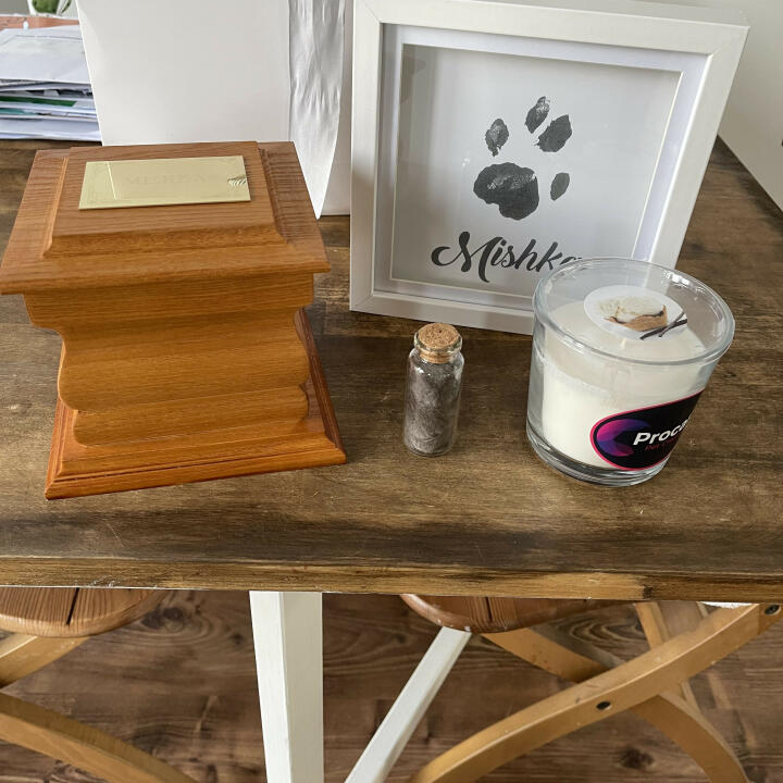 Procare Pet Cremations 5 star review on 15th March 2022
