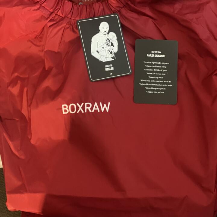 BOXRAW 5 star review on 30th April 2021
