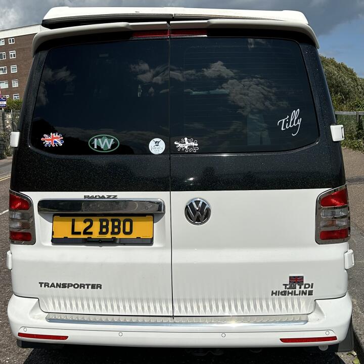The Private Plate Company 5 star review on 21st July 2023