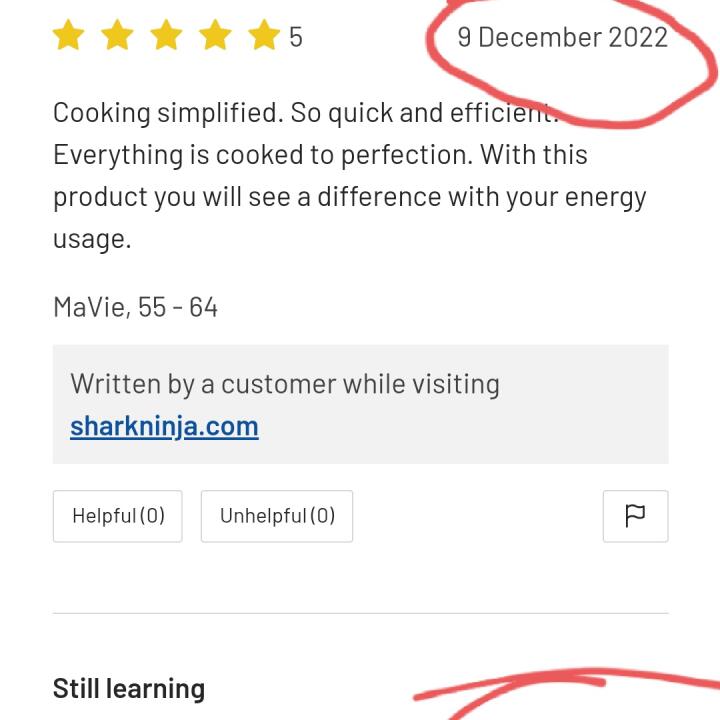 Argos 1 star review on 11th December 2022