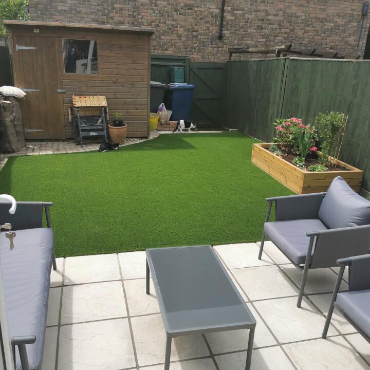 LazyLawn 5 star review on 2nd July 2020