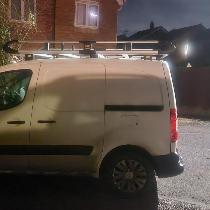 Roofrack UK 5 star review on 30th January 2023