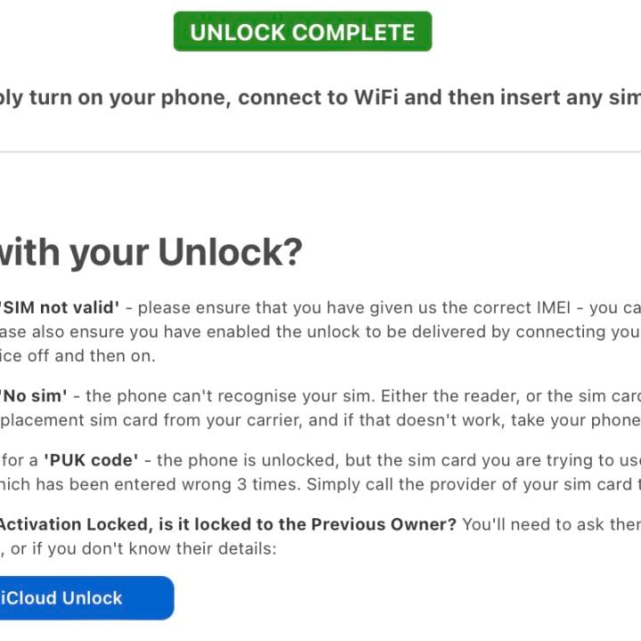 Direct unlocks 5 star review on 25th April 2024