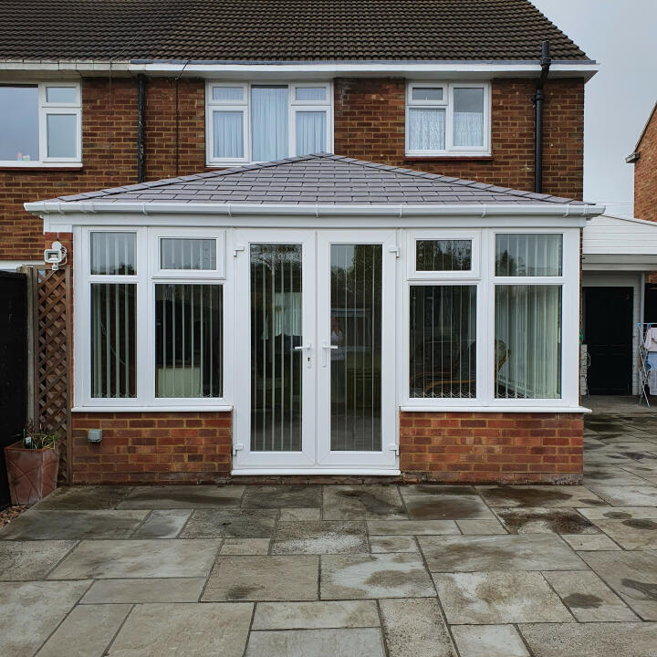 Oakdene Solid Conservatory Roofs 5 star review on 5th May 2021