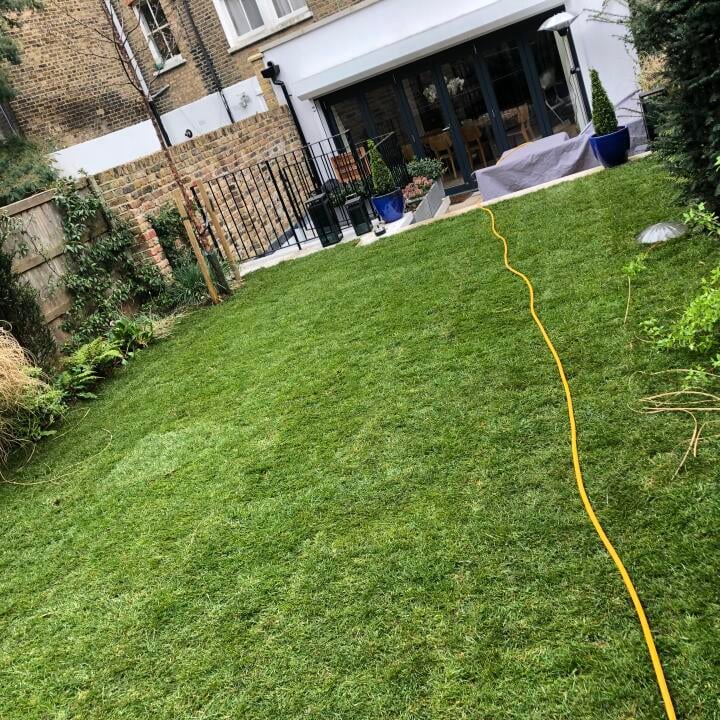 London Lawn Turf Company 5 star review on 15th April 2019