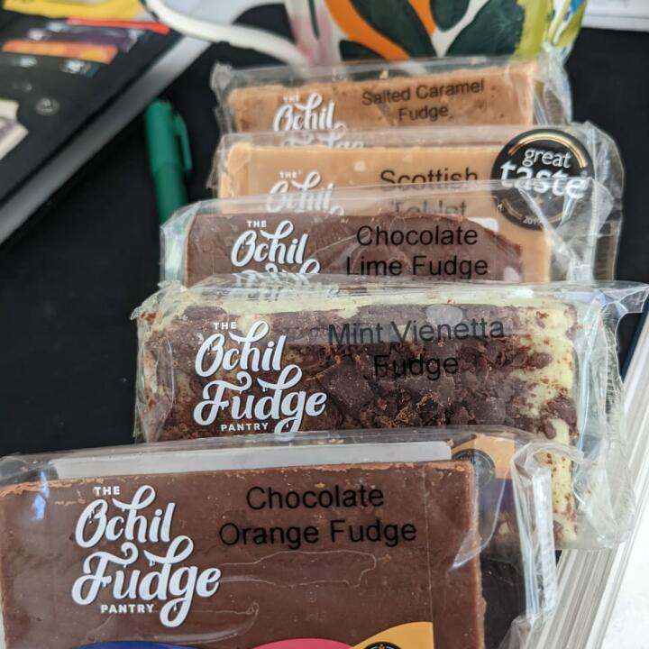 The Ochil Fudge Pantry 5 star review on 2nd August 2022