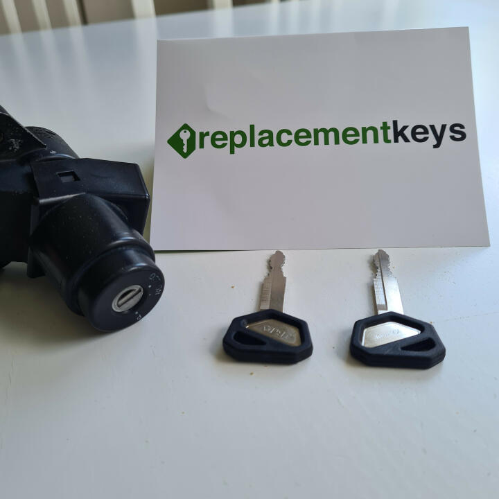 Replacement Keys Ltd 5 star review on 23rd July 2023