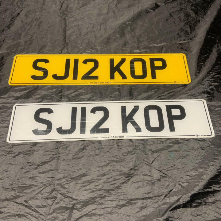 The Private Plate Company 5 star review on 23rd January 2022