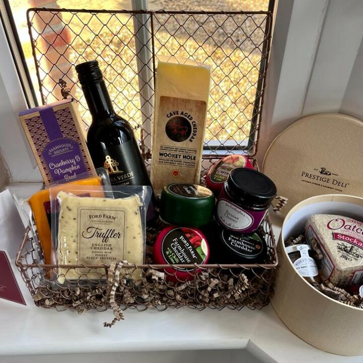 Prestige Hampers 5 star review on 1st January 2023