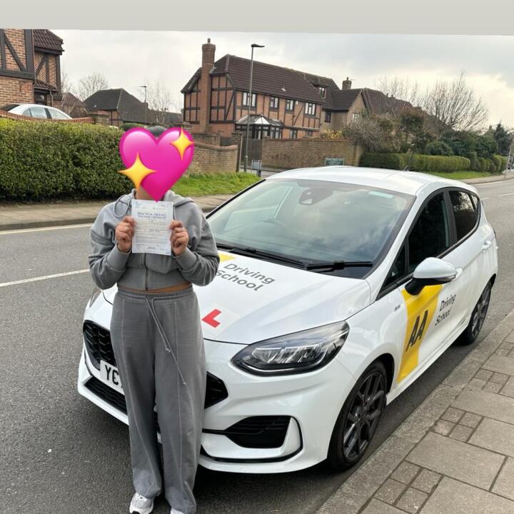 The AA Driving School 5 star review on 9th March 2024