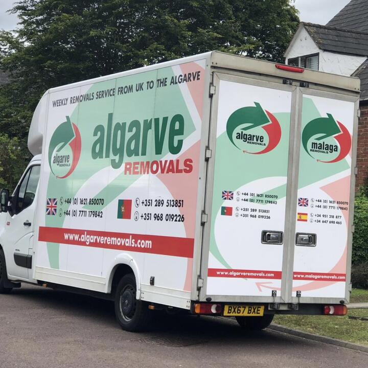Algarve Removals 5 star review on 19th July 2022