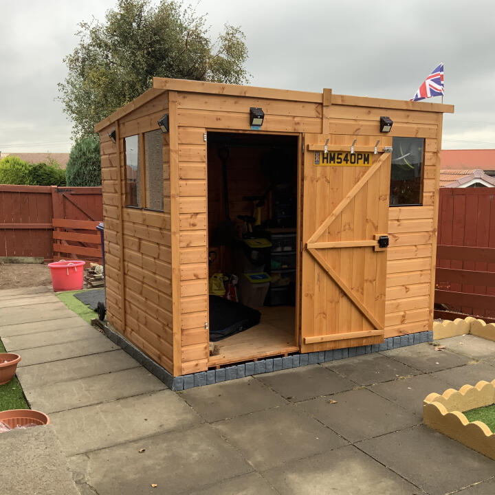 Sheds 2 go  5 star review on 5th October 2020