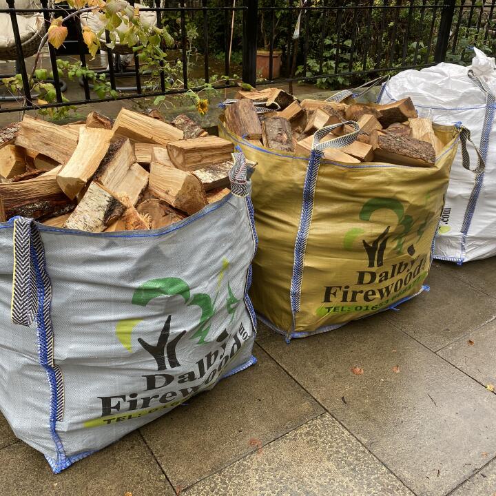 Dalby Firewood 5 star review on 26th September 2020