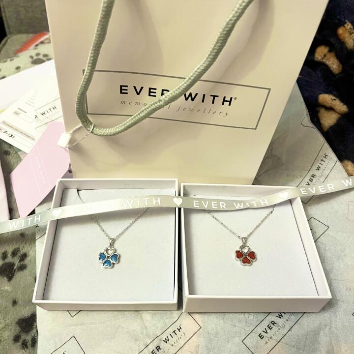EverWith Memorial Jewellery 5 star review on 6th February 2024