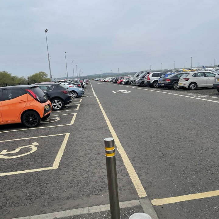 Edinburgh Airport Parking 5 star review on 14th May 2023