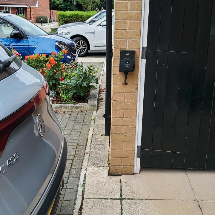 EO Charging 5 star review on 18th August 2021