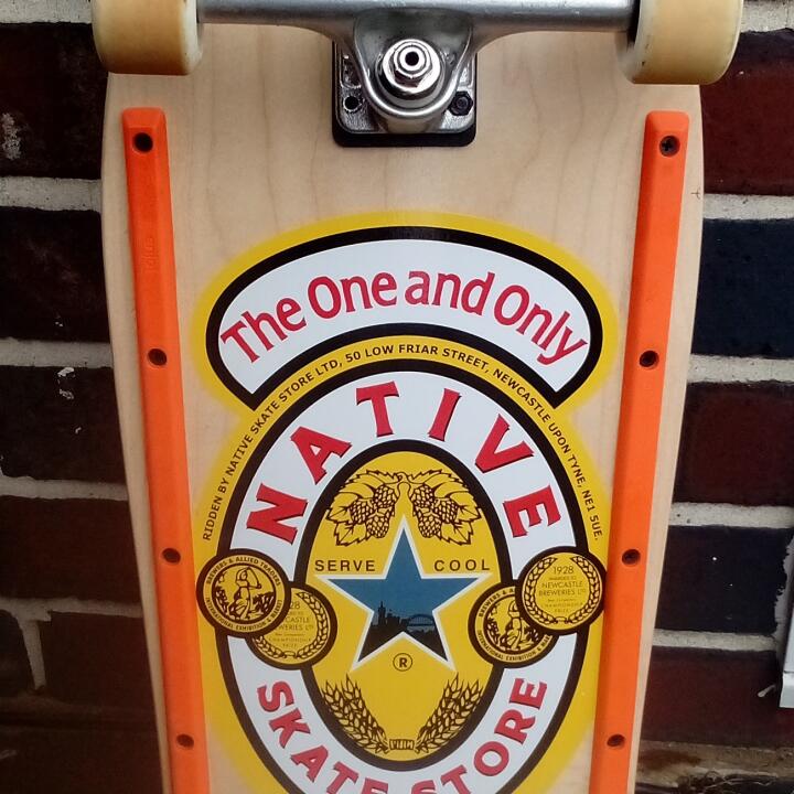 Native Skatestore 5 star review on 14th March 2024