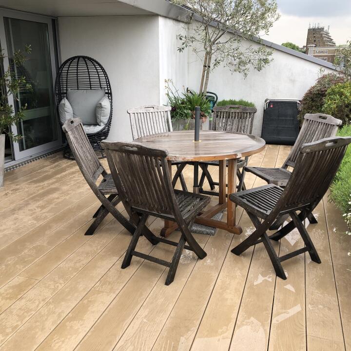 London Decking Company  5 star review on 22nd May 2019