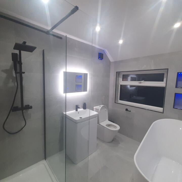 Ergonomic Designs Bathrooms 4 star review on 9th August 2021