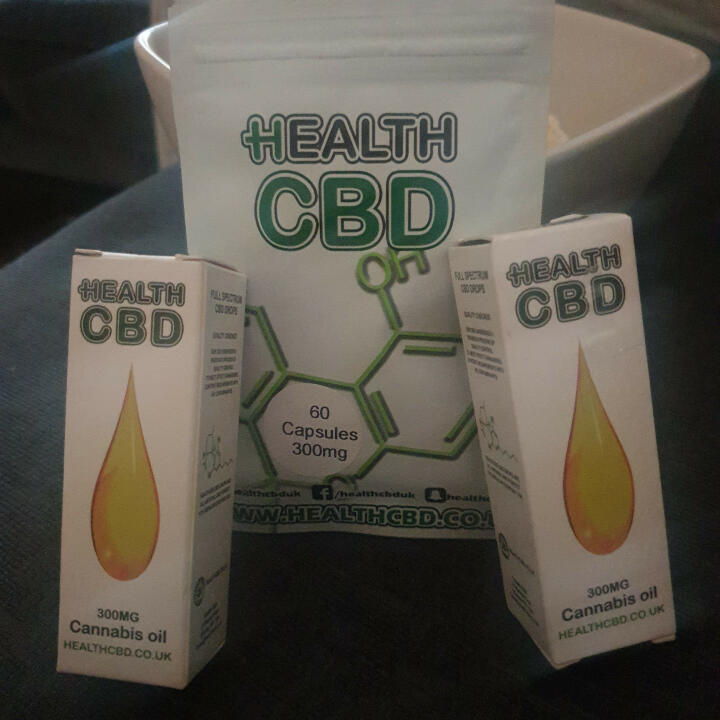 Health CBD 5 star review on 9th June 2020