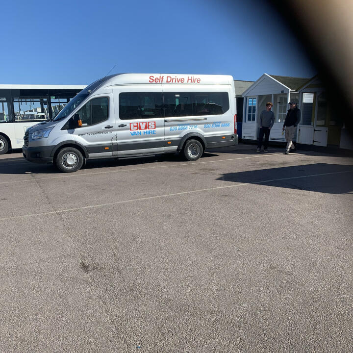 CVS Van Hire  5 star review on 31st March 2022