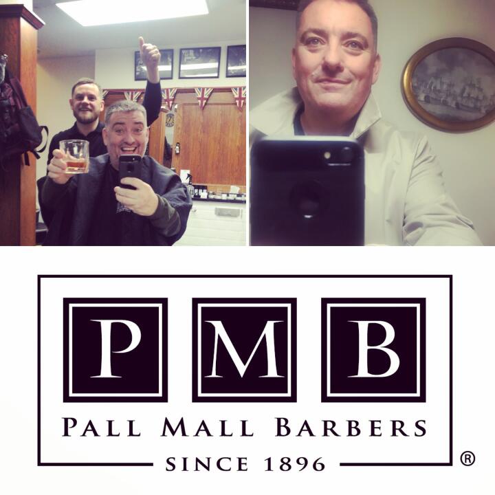 Pall Mall Barbers 5 star review on 4th March 2018