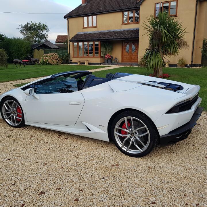 Supercar Experiences Ltd 5 star review on 29th September 2021