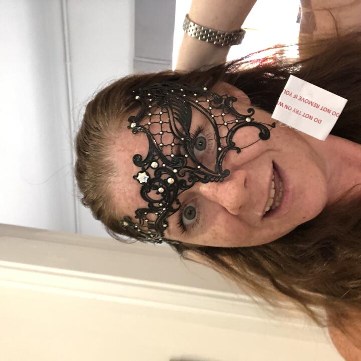 Just Posh Masks 4 star review on 6th September 2019