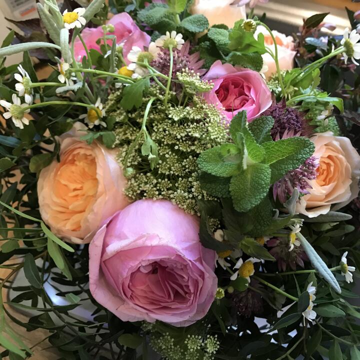 The Real Flower Company 4 star review on 1st October 2018
