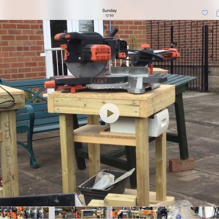 Evolution Power Tools 5 star review on 17th September 2020