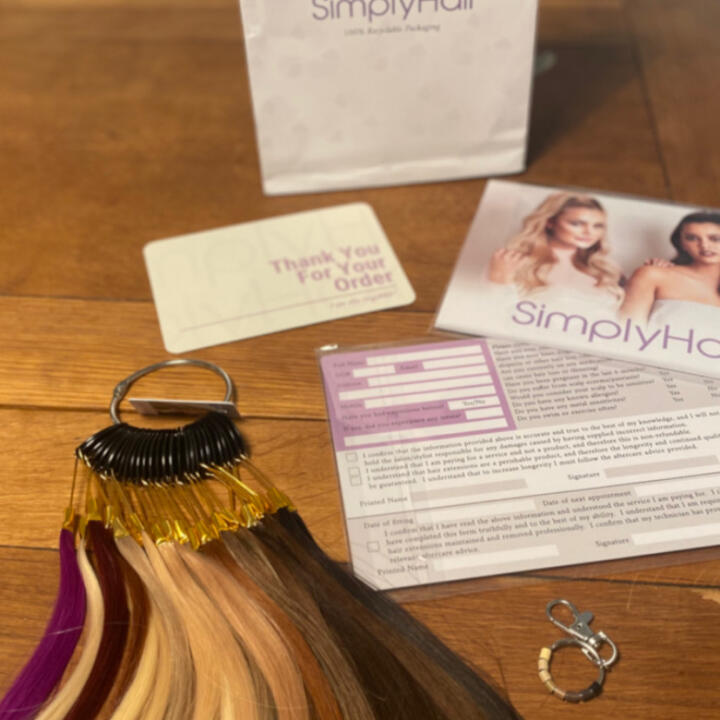 SimplyHair 5 star review on 9th July 2020