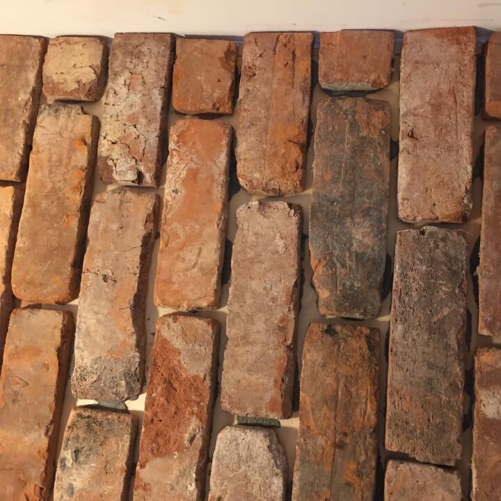 Reclaimed Brick-Tile 5 star review on 10th May 2018