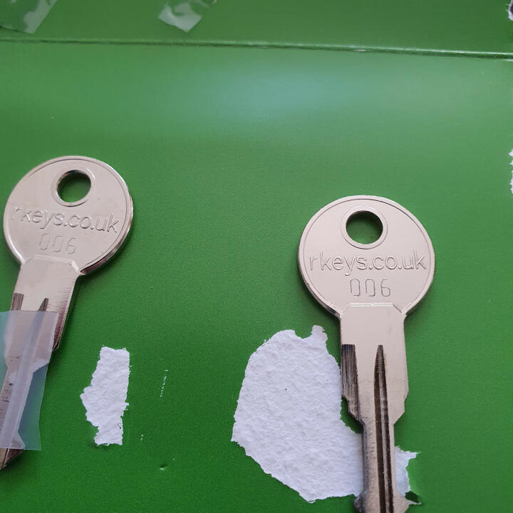 Replacement Keys Ltd 5 star review on 22nd March 2021