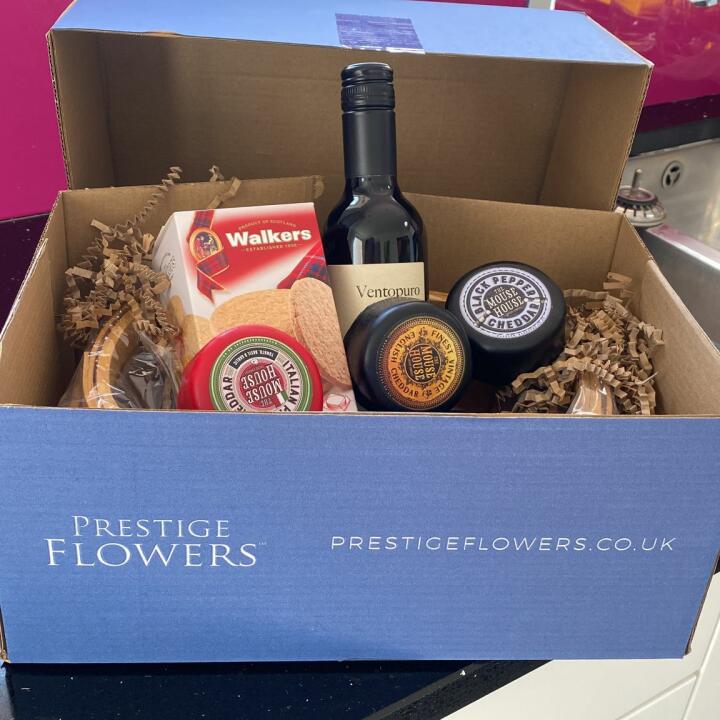 Prestige Hampers 5 star review on 13th August 2023