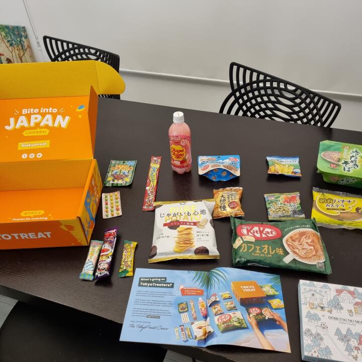 TokyoTreat 4 star review on 24th July 2022