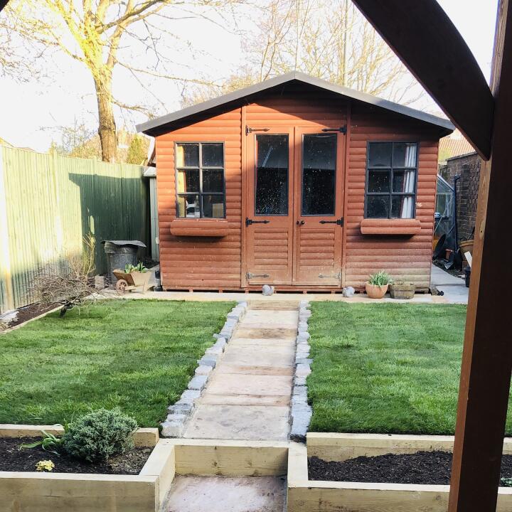 the lawn turf laying company 5 star review on 24th March 2021