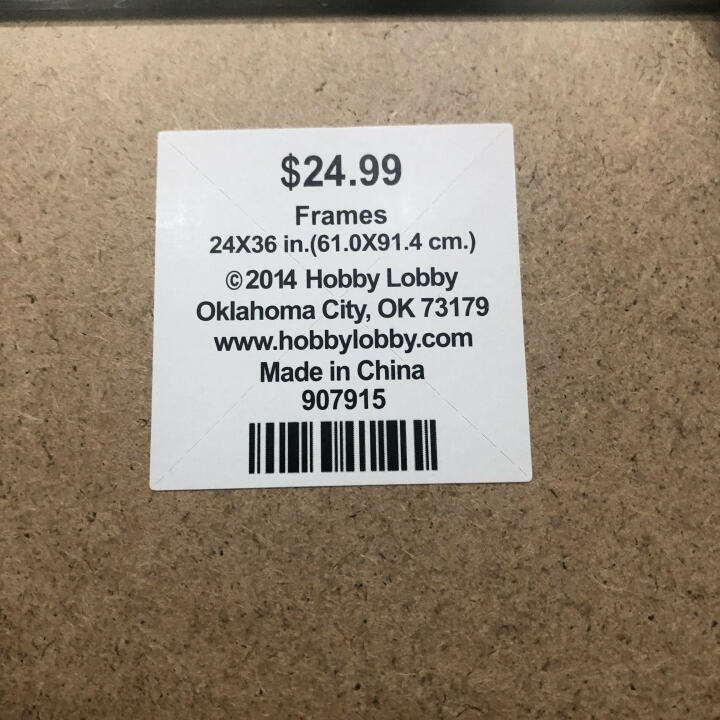 Hobby Lobby 2 star review on 2nd August 2020