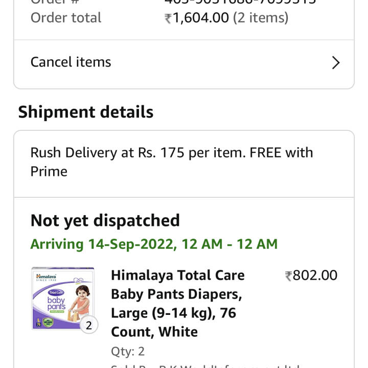 Amazon India 1 star review on 4th August 2022