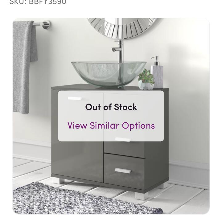 Wayfair 1 star review on 5th May 2021