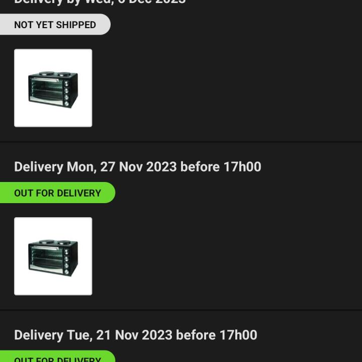 takealot 1 star review on 28th November 2023