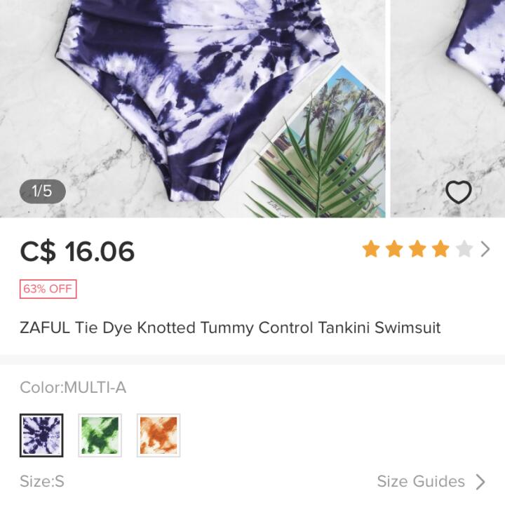 Zaful 2 star review on 2nd June 2020