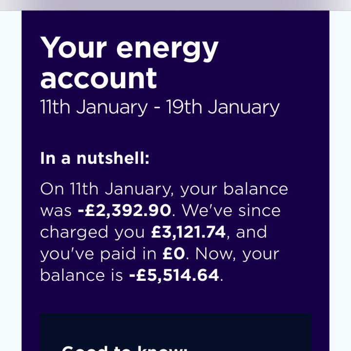 Octopus energy 1 star review on 21st January 2024