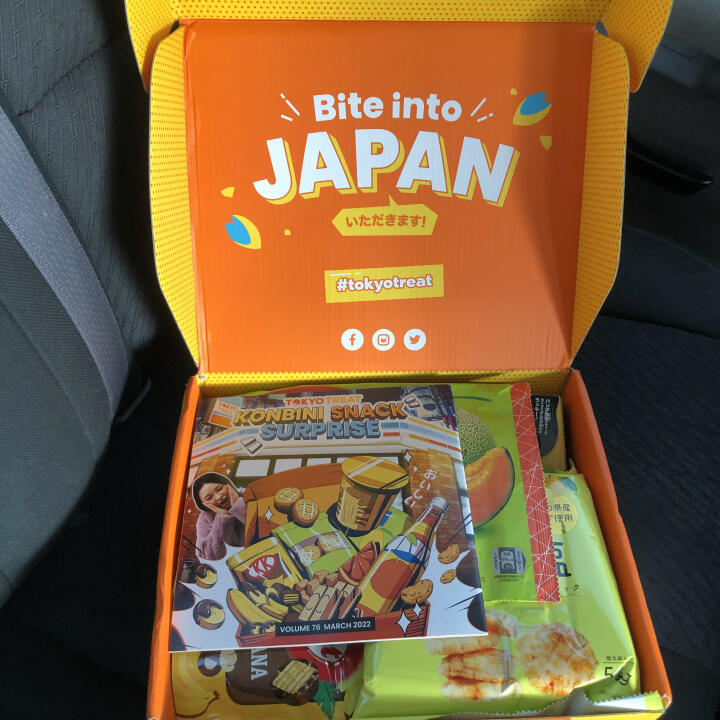 TokyoTreat 4 star review on 22nd May 2022